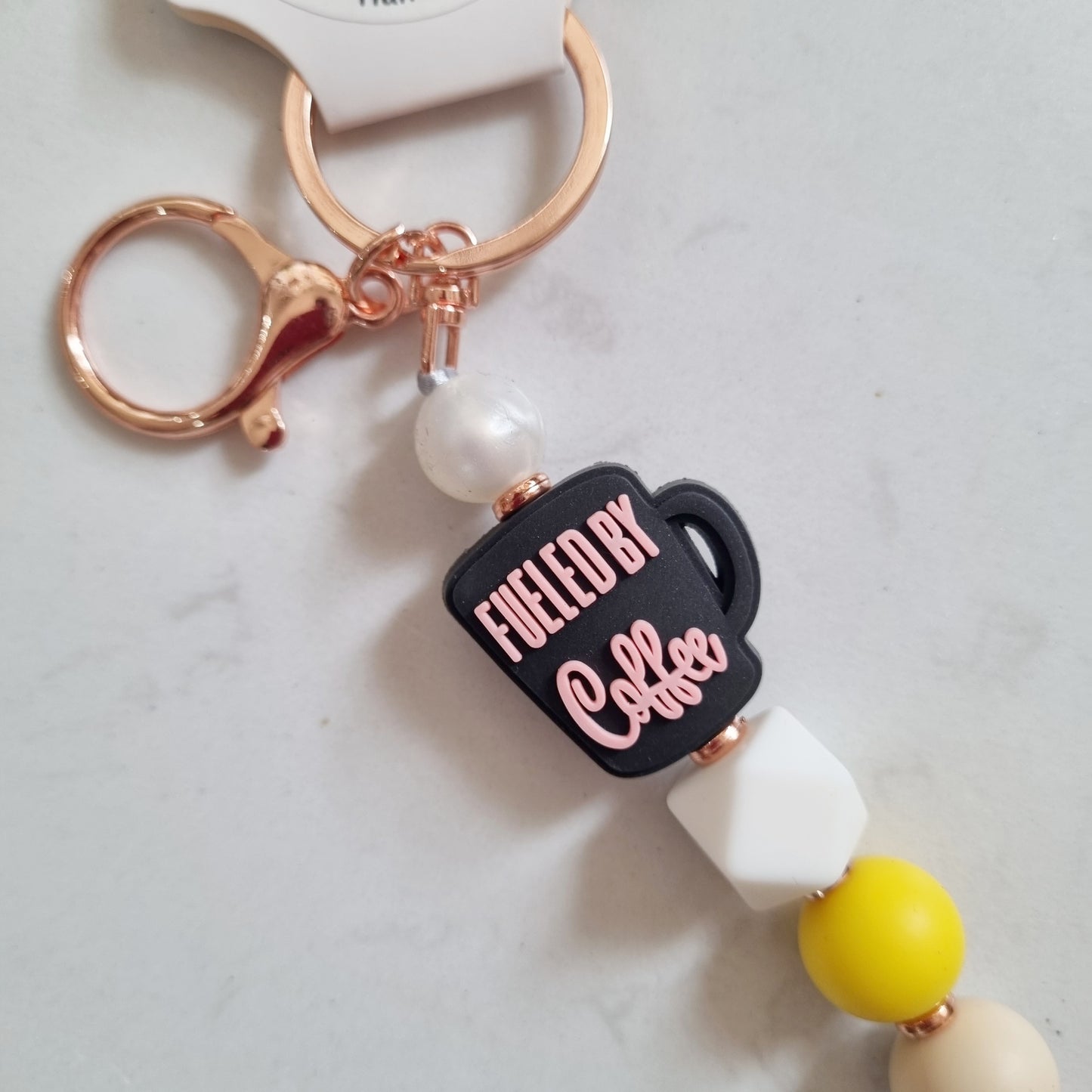 Keyring - Fueled by Coffee