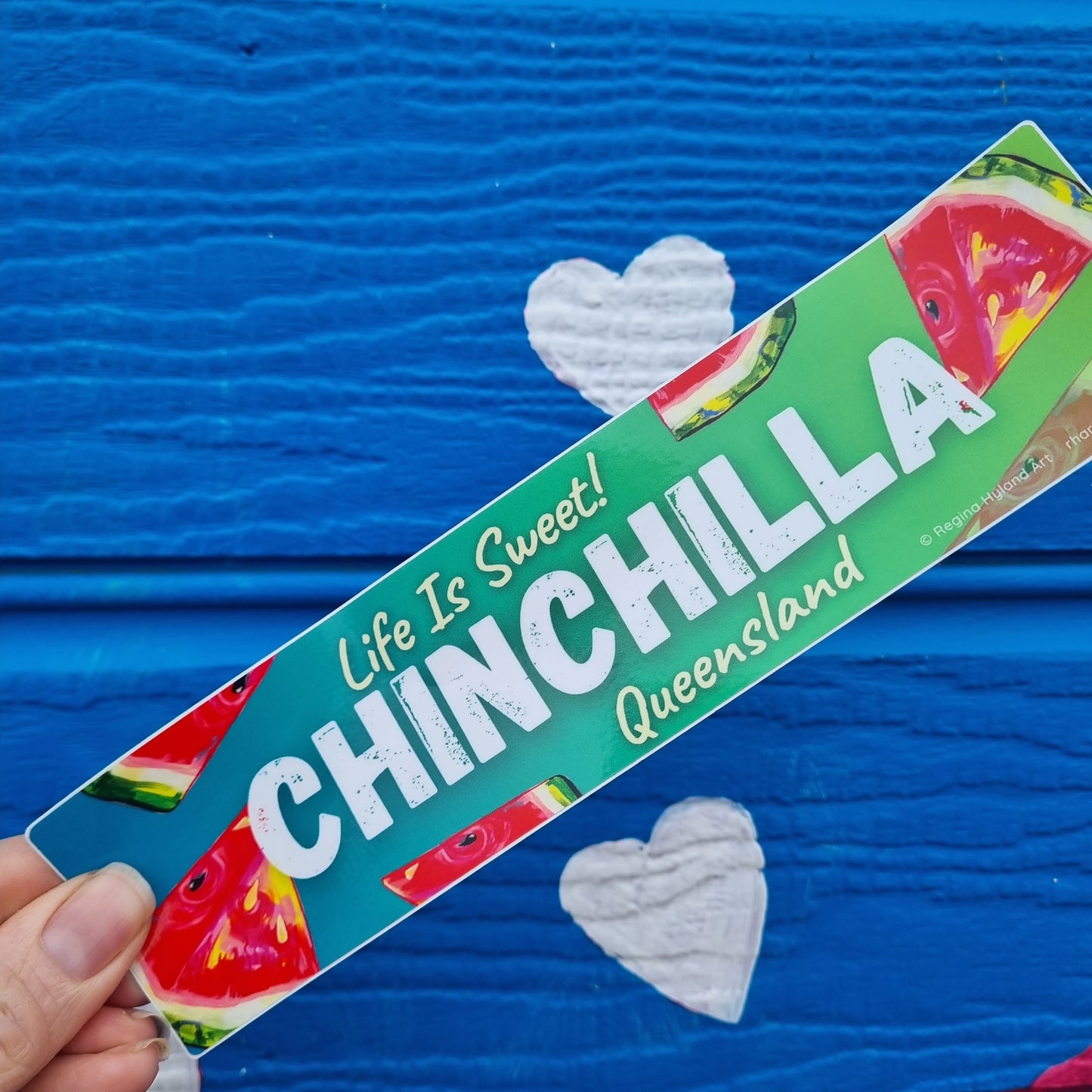 Chinchilla Watermelon Sticker - Lagoons