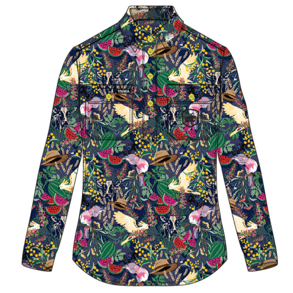 TradeMutt X Red Hill Creative - Limited Edition Work Shirt - WOMENS