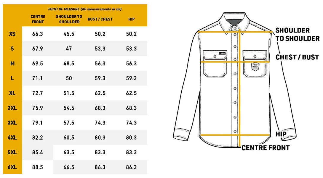 TradeMutt X Red Hill Creative - Limited Edition Work Shirt - MENS HI VIS