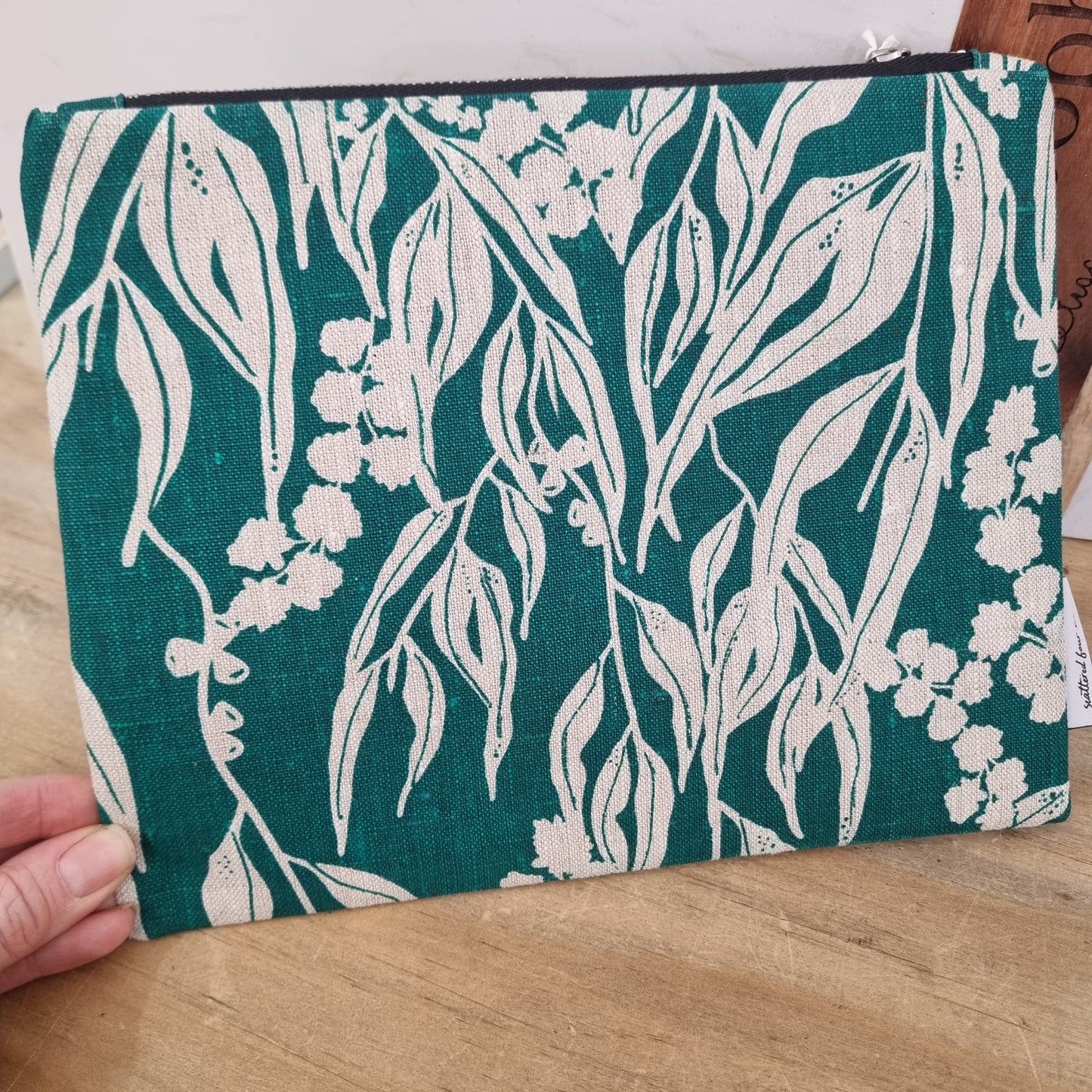 Clutch (Large) - Emerald Wattle