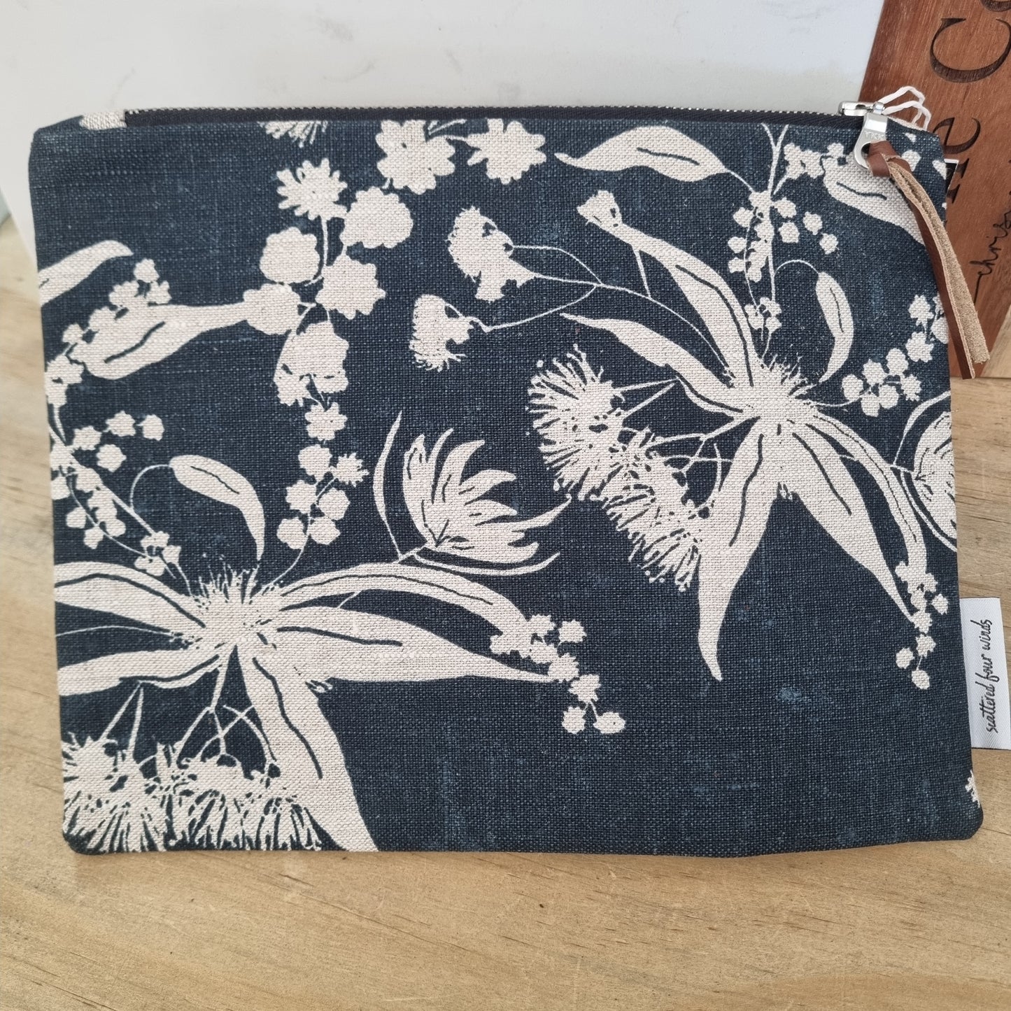 Clutch (Large) - Navy Wattle