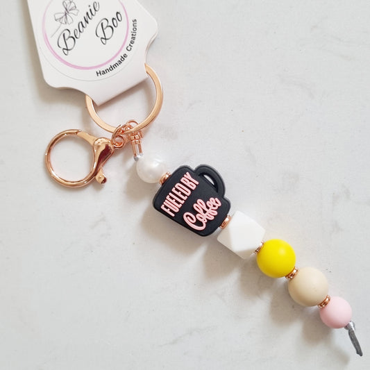 Keyring - Fueled by Coffee