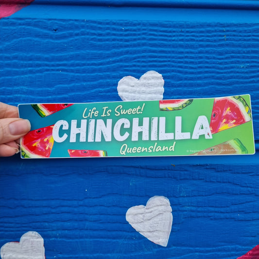 Chinchilla Watermelon Sticker - Lagoons