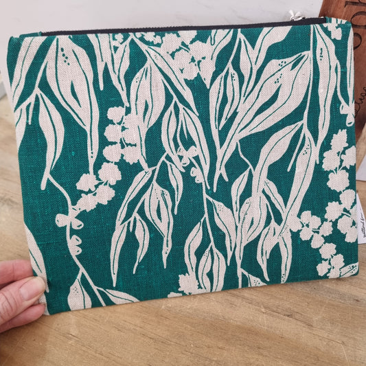Clutch (Large) - Emerald Wattle