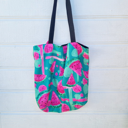 Mint Green Watermelon Tote Bag