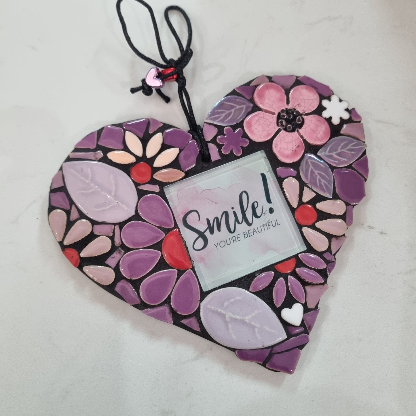 Mosaic Heart -Smile
